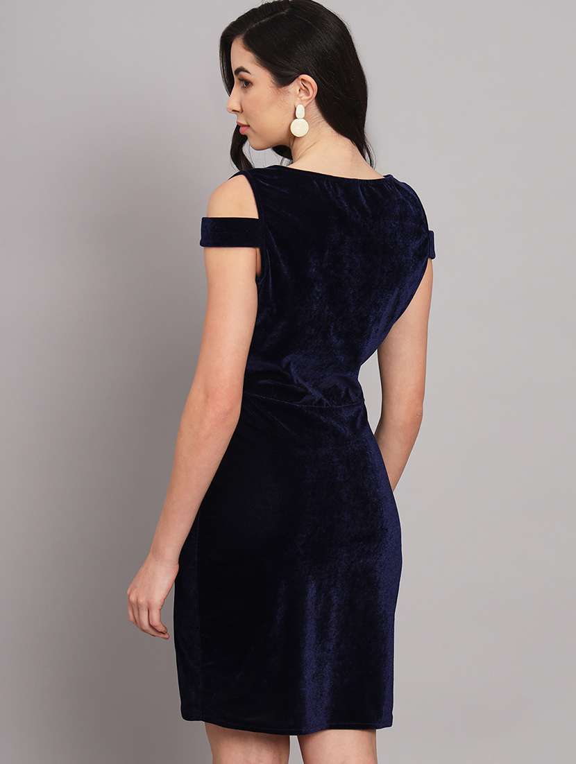 women's bodycon solid dress - 20255137 - Standard Image - 2