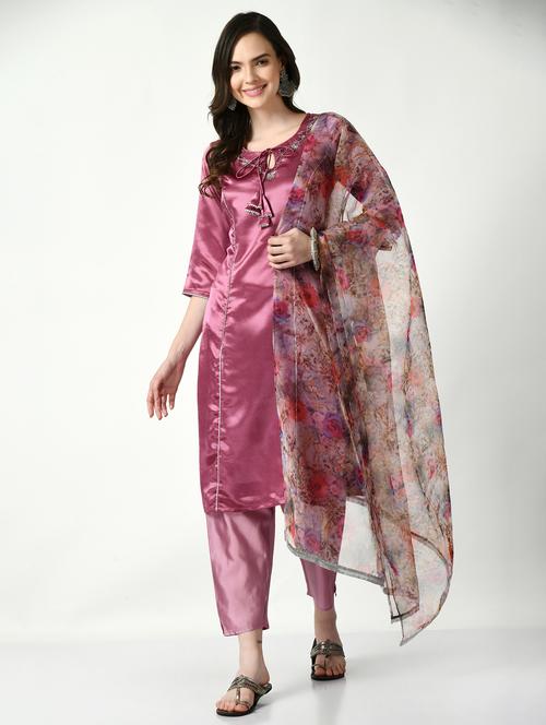 women's straight kurta - 20256985 - Standard Image - 0