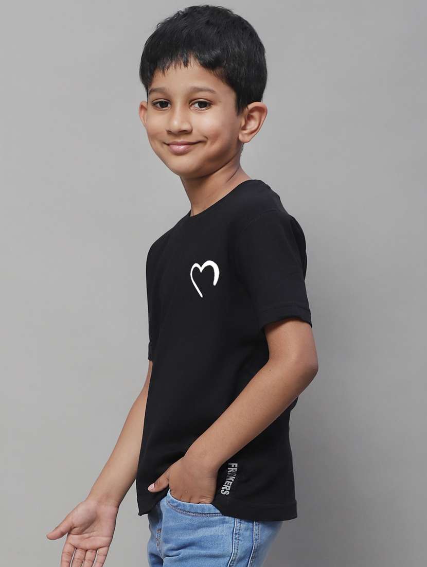 boys round neck graphic printed t-shirt - 20257463 -  Standard Image - 2