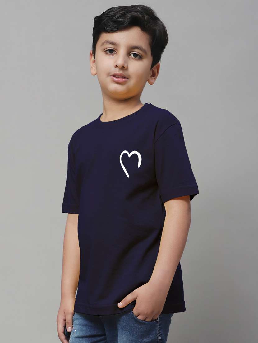 boys round neck graphic printed t-shirt - 20257573 -  Standard Image - 2