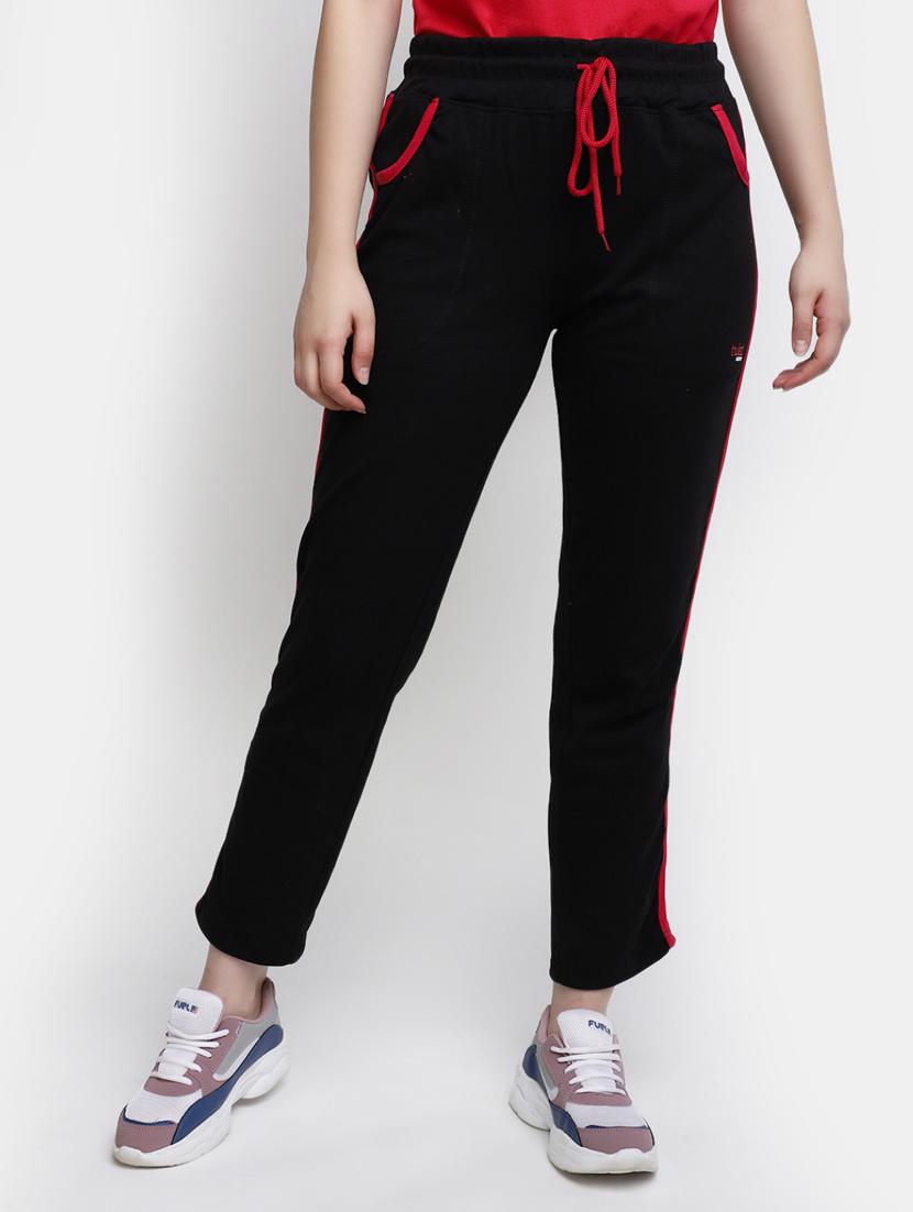 black cotton yoga pants - 20258474 - Zoom Image - 0