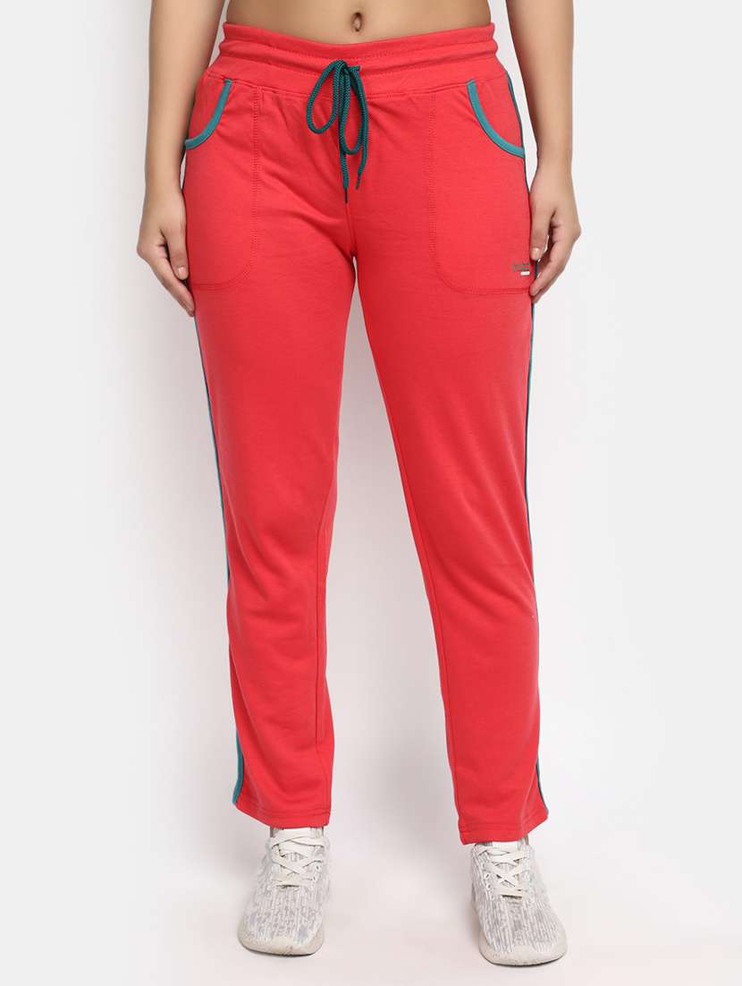 orange cotton yoga pants