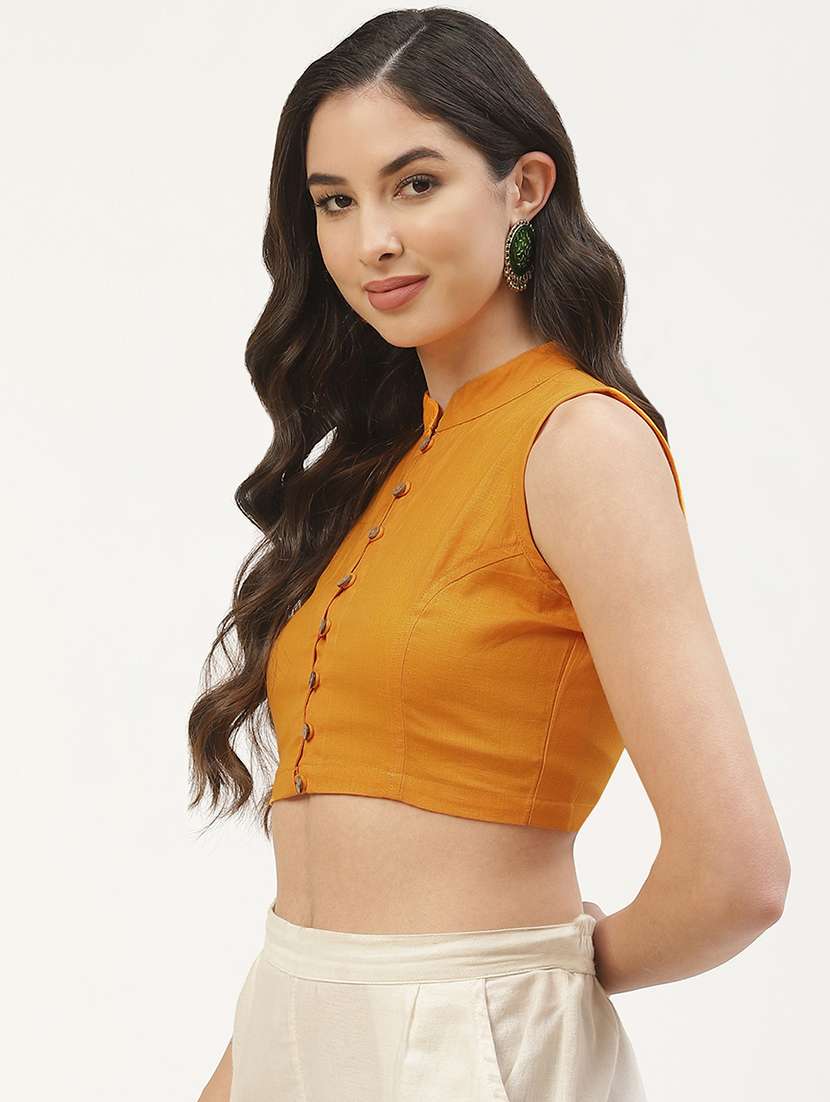 pack of 2 solid stitched blouse - 20259248 - Standard Image - 2