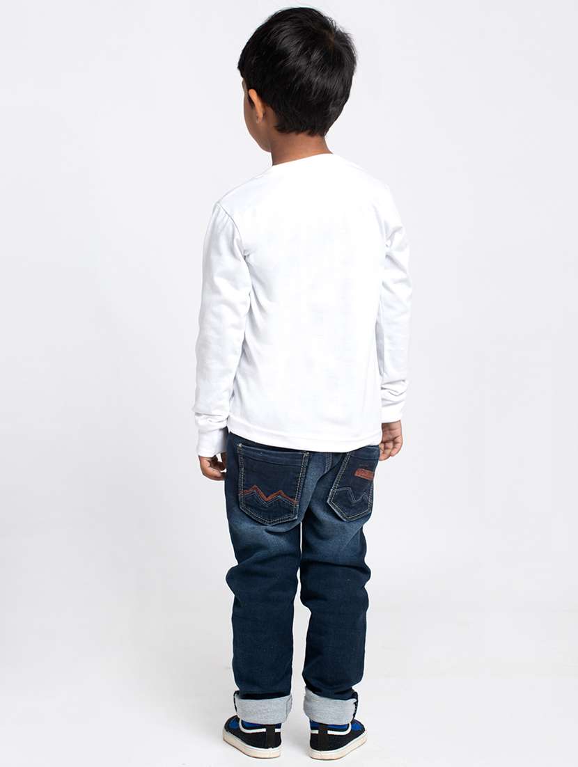 boys round neck graphic printed t-shirt - 20261573 -  Standard Image - 2