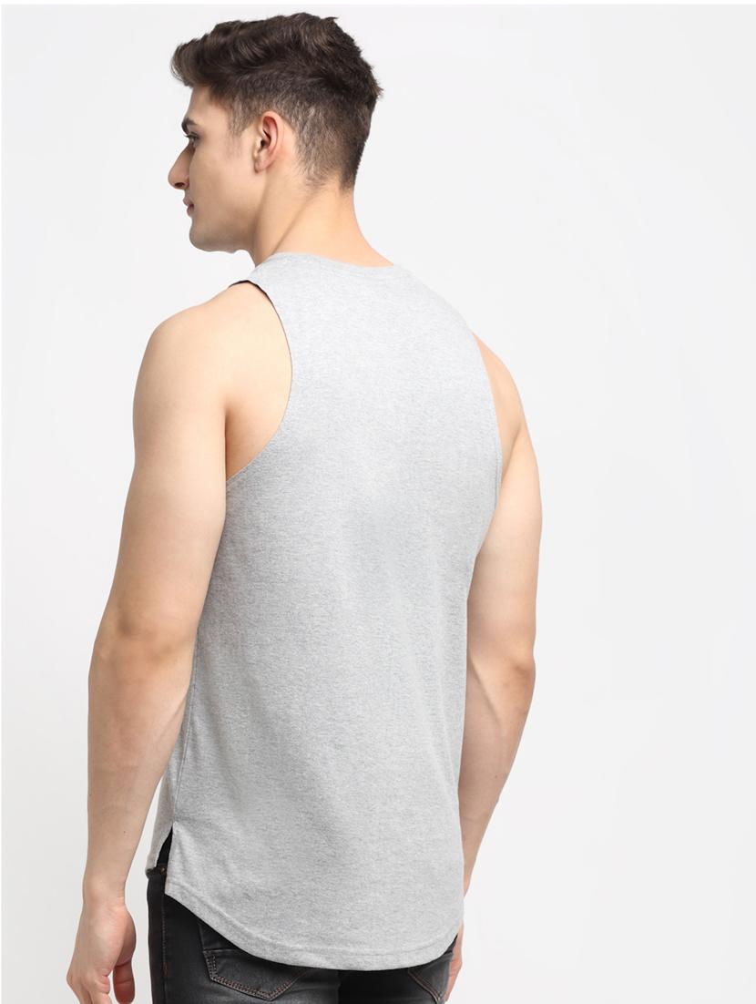 grey cotton vest - 20261938 - Standard Image - 2