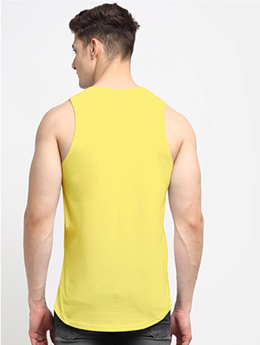 yellow cotton vest - 20261939 - Standard Image - 2