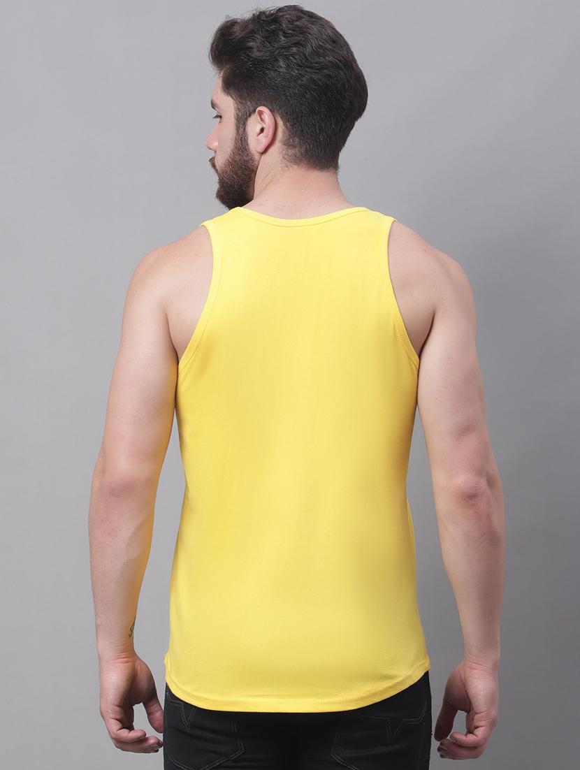 yellow cotton vest - 20261997 - Standard Image - 2