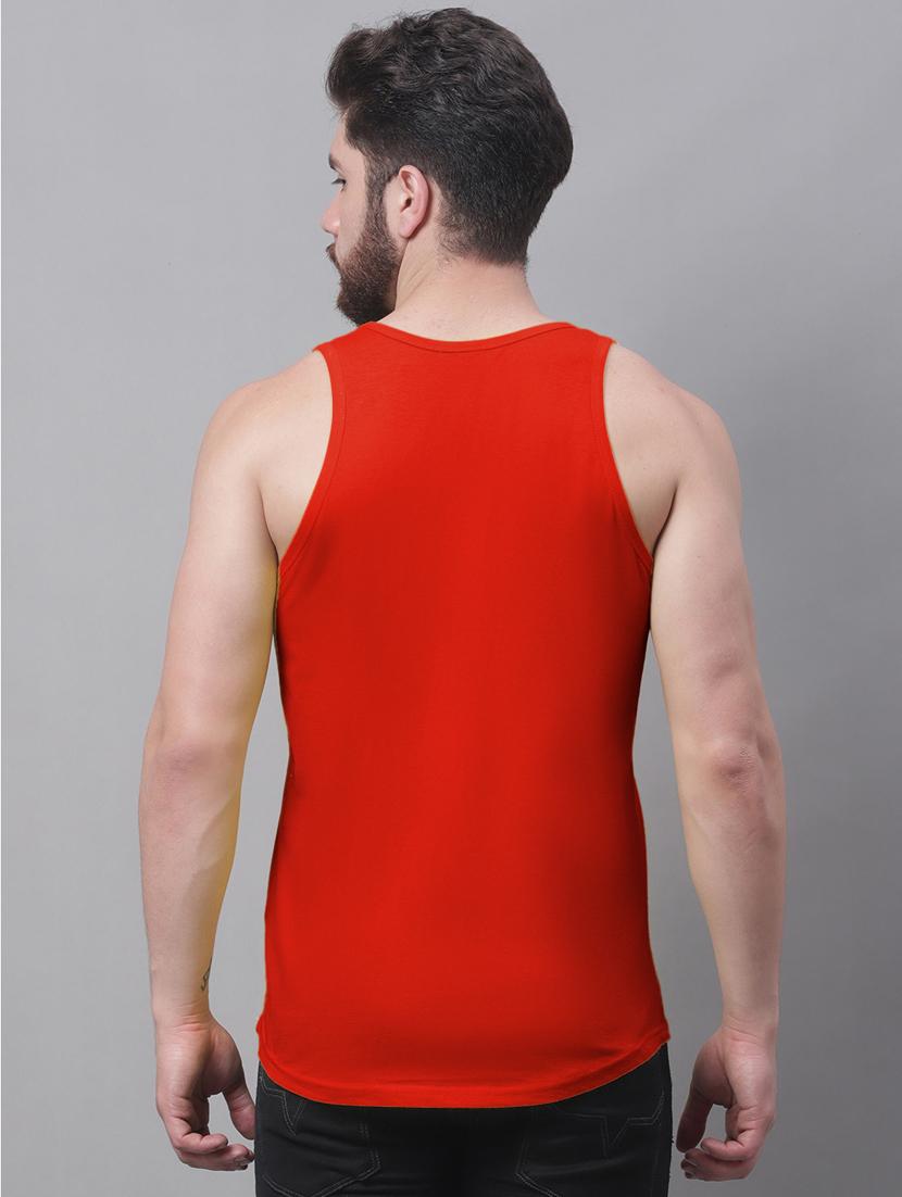 red cotton vest - 20262000 - Standard Image - 2