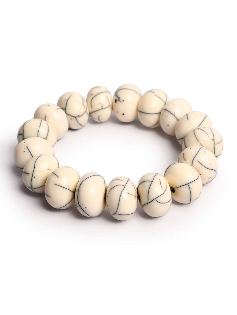 white plastic bangle bracelets - 20262107 -  Standard Image - 2