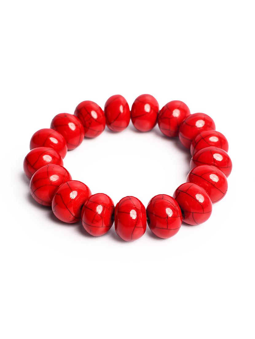 red plastic bangle bracelets - 20262115 - Standard Image - 2