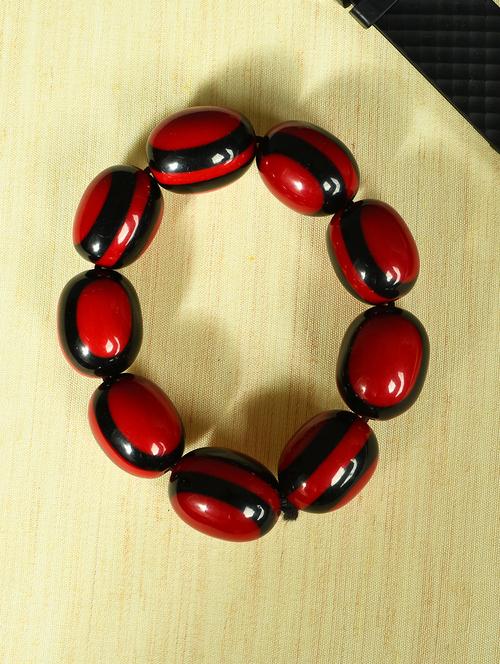 red plastic bangle bracelets - 20262121 - Standard Image - 0