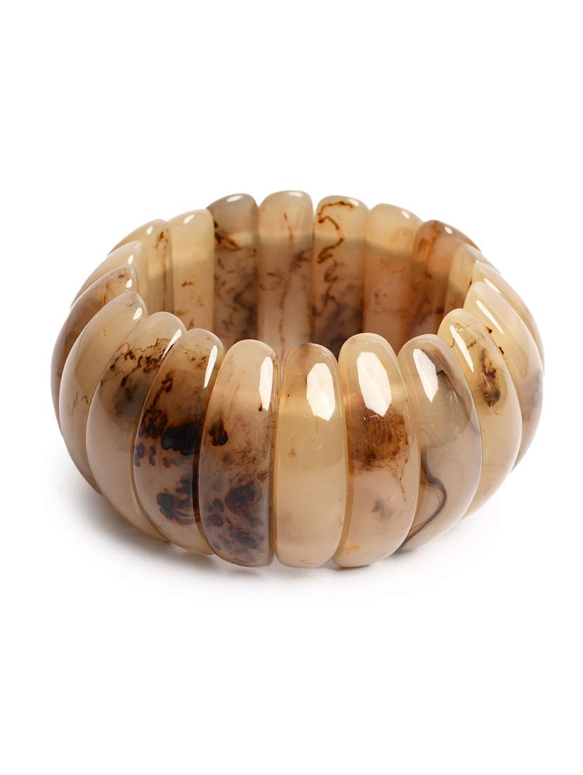 metallic plastic bangle bracelets - 20262125 -  Standard Image - 2