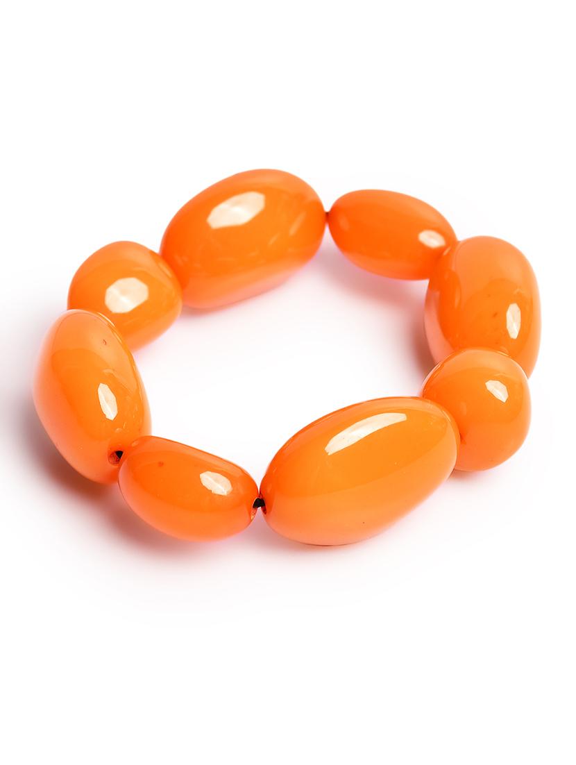 orange plastic bangle bracelets - 20262150 - Standard Image - 2