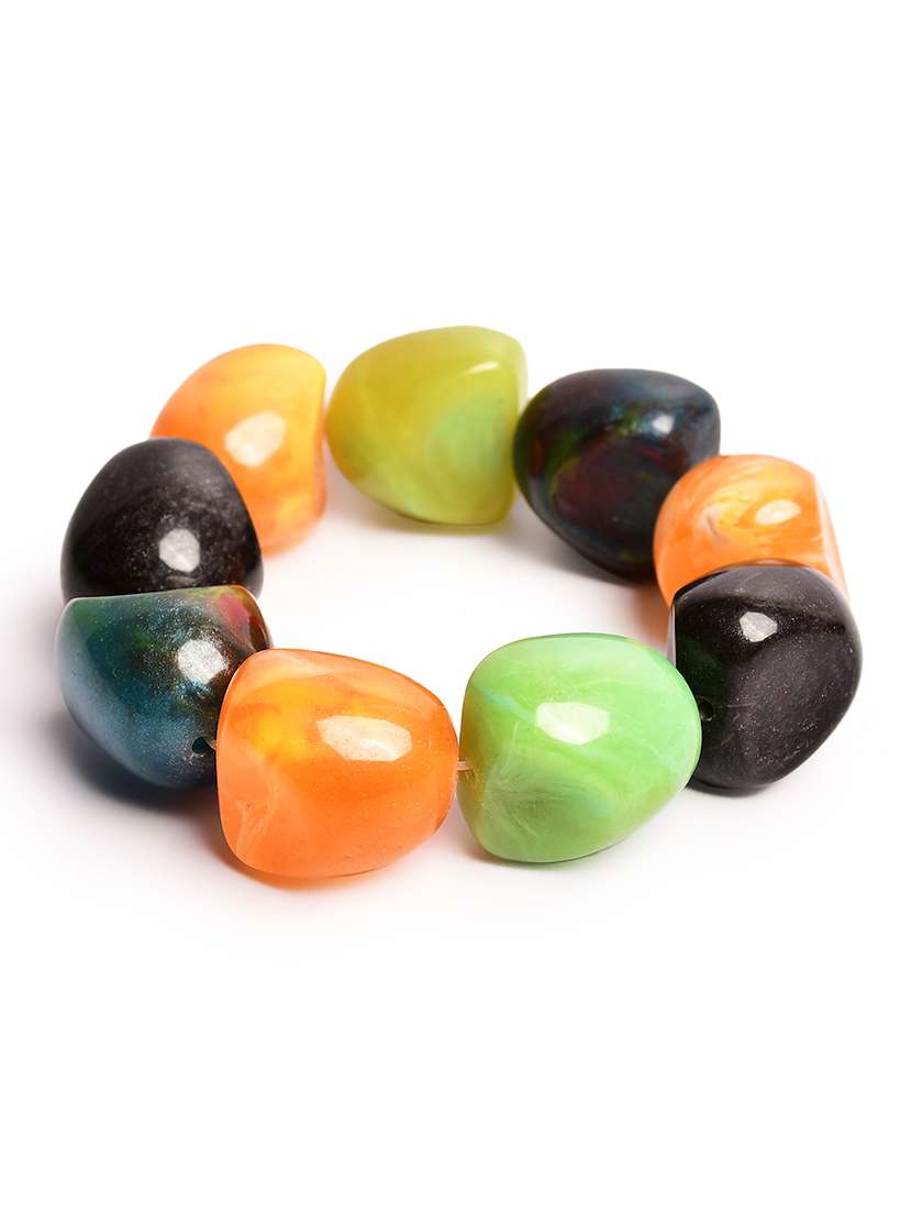 Multi Color Plastic Bangle Bracelets - 20262153 -  Standard Image - 2