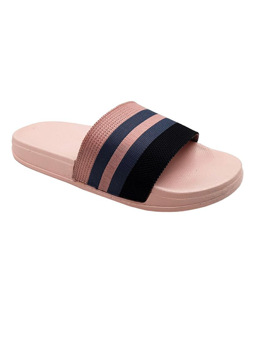 kapyansh striped slides for women - 20263600 - Standard Image - 2
