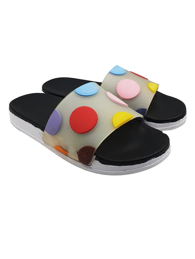 kapyansh transparent quirky slides for women - 20263611 - Standard Image - 2