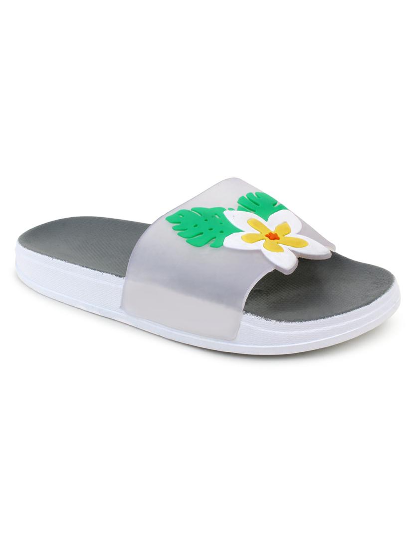 kapyansh transparent quirky slides for women - 20263631 - Standard Image - 2