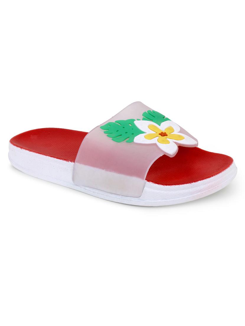 kapyansh transparent quirky slides for women - 20263633 - Standard Image - 2