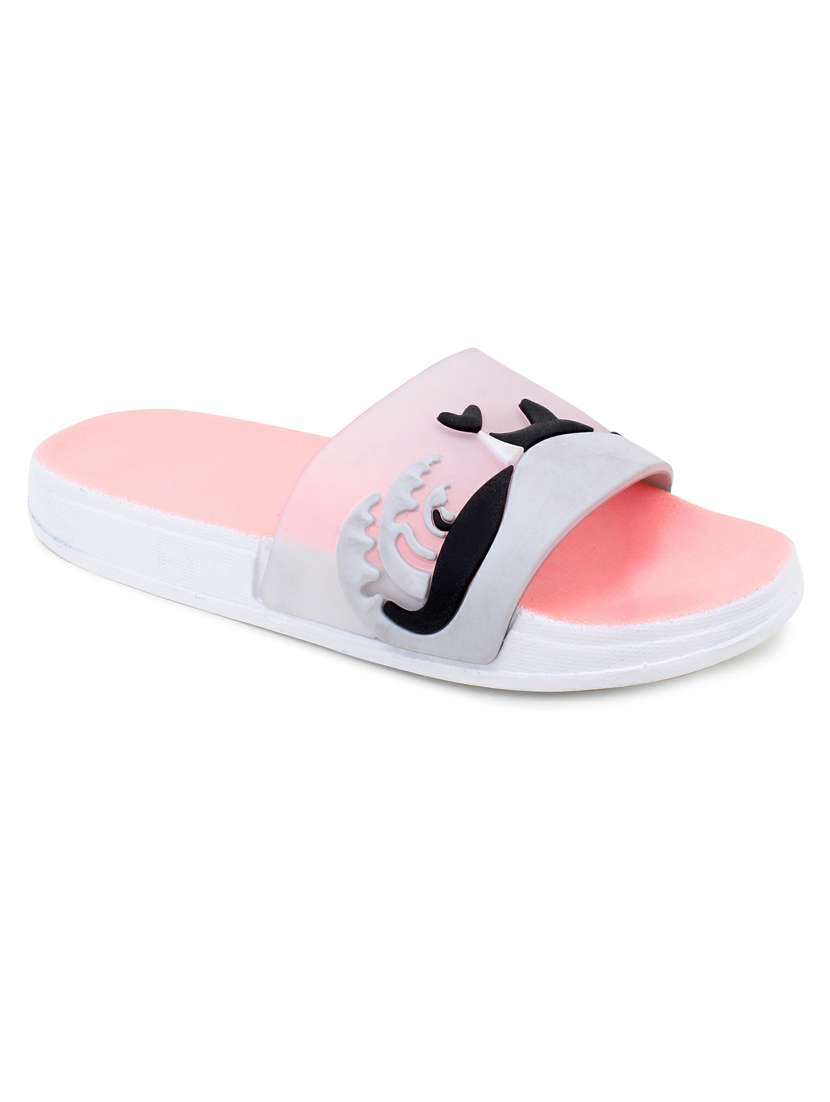 kapyansh transparent quirky slides for women - 20263643 -  Standard Image - 2