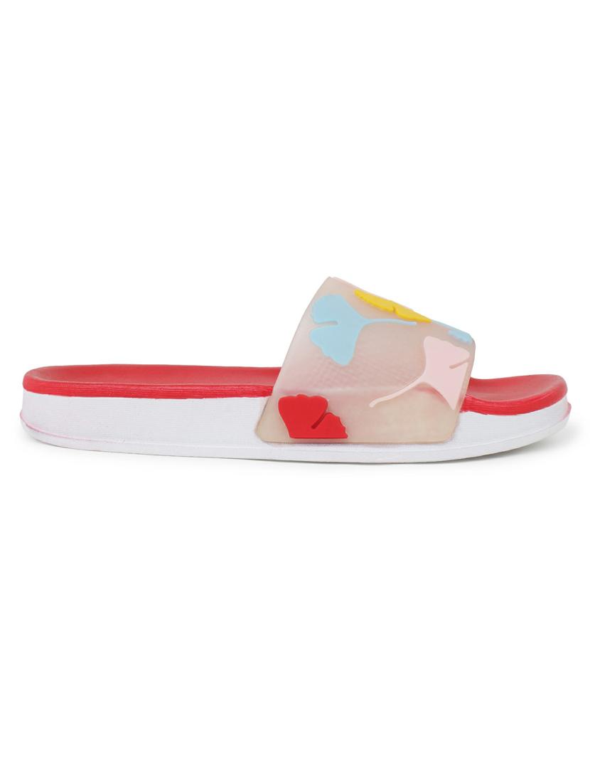 kapyansh transparent quirky slides for women - 20263649 - Standard Image - 2