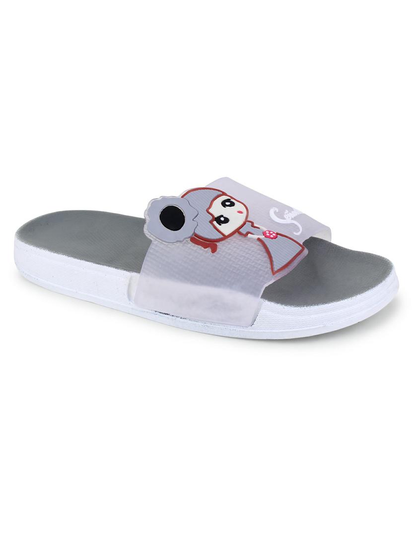kapyansh transparent quirky slides for women - 20263689 - Standard Image - 2