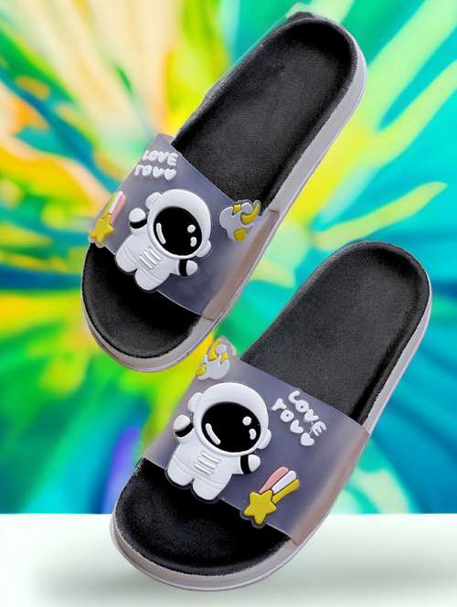 kapyansh transparent quirky slides for women - 20263698 -  Standard Image - 0