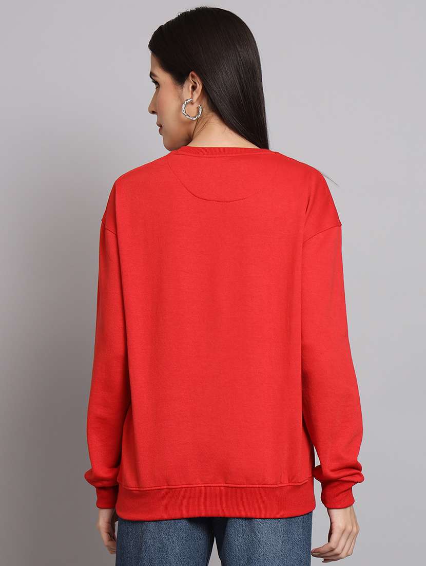 women's chest print sweatshirt - 20266255 - Standard Image - 2