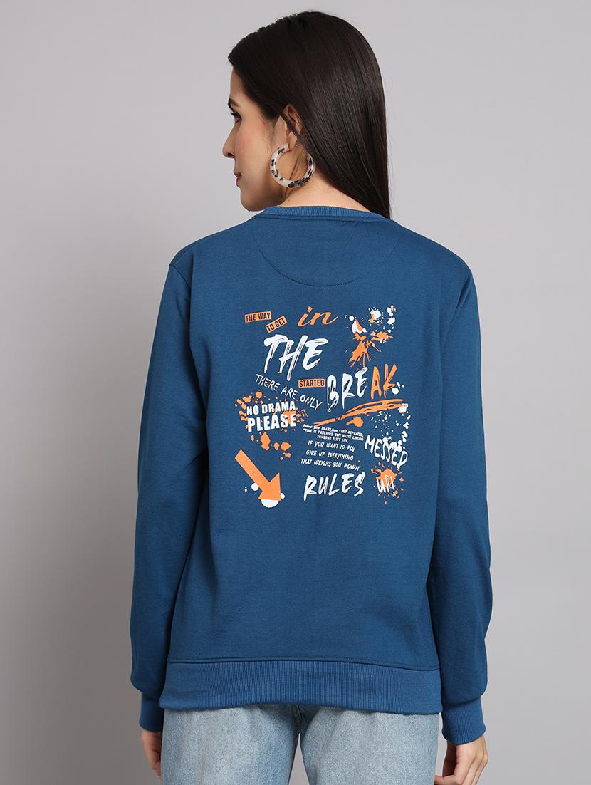 women's placement print sweatshirt - 20266265 - Standard Image - 2