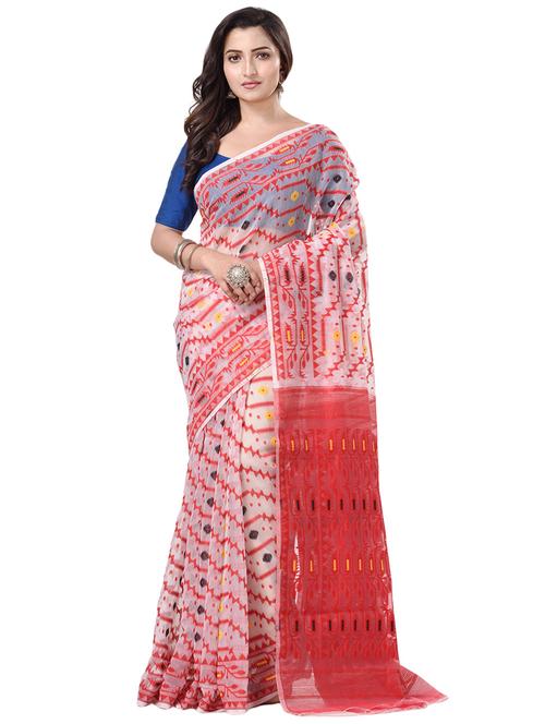 women's bandhani rosewater colored saree with blouse - 20266292 - Standard Image - 0