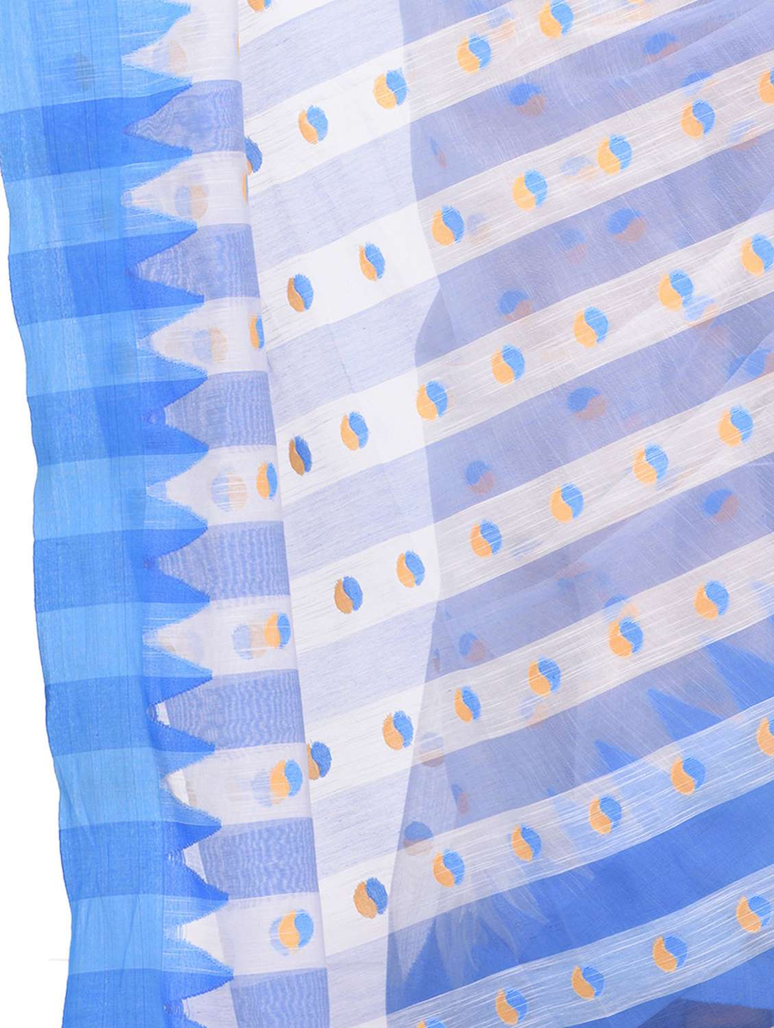 women's self design white colored saree with blouse - 20266308 -  Standard Image - 2