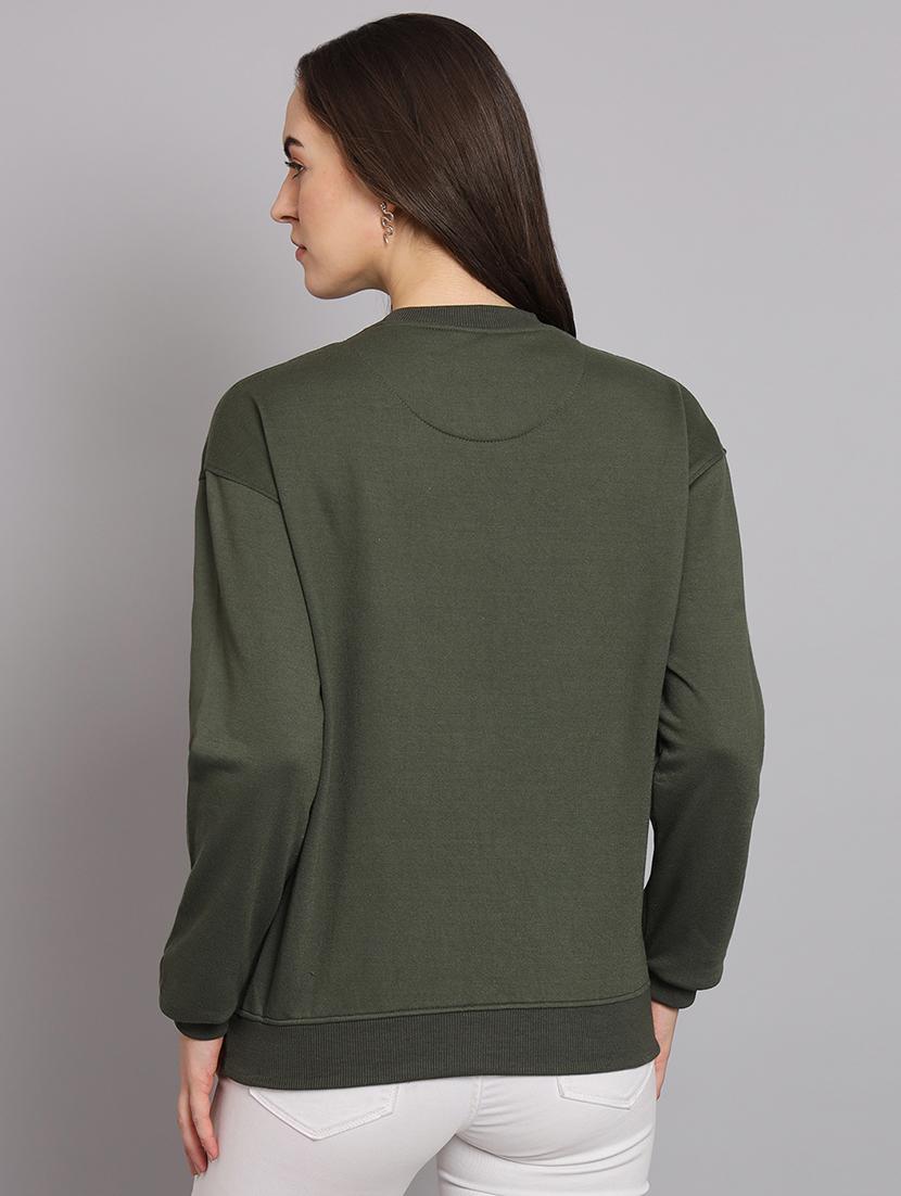 women's placement print sweatshirt - 20266615 - Standard Image - 2