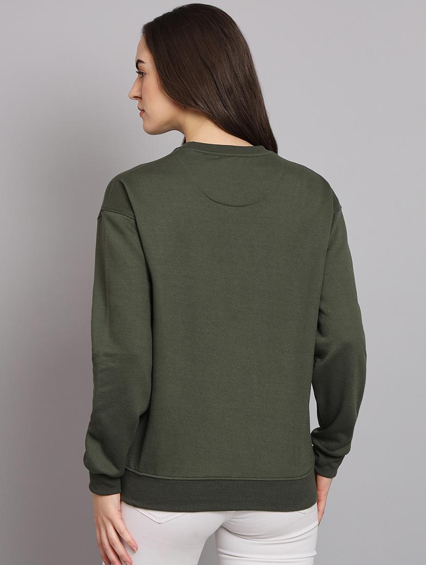 women's front print sweatshirt - 20266619 - Standard Image - 2