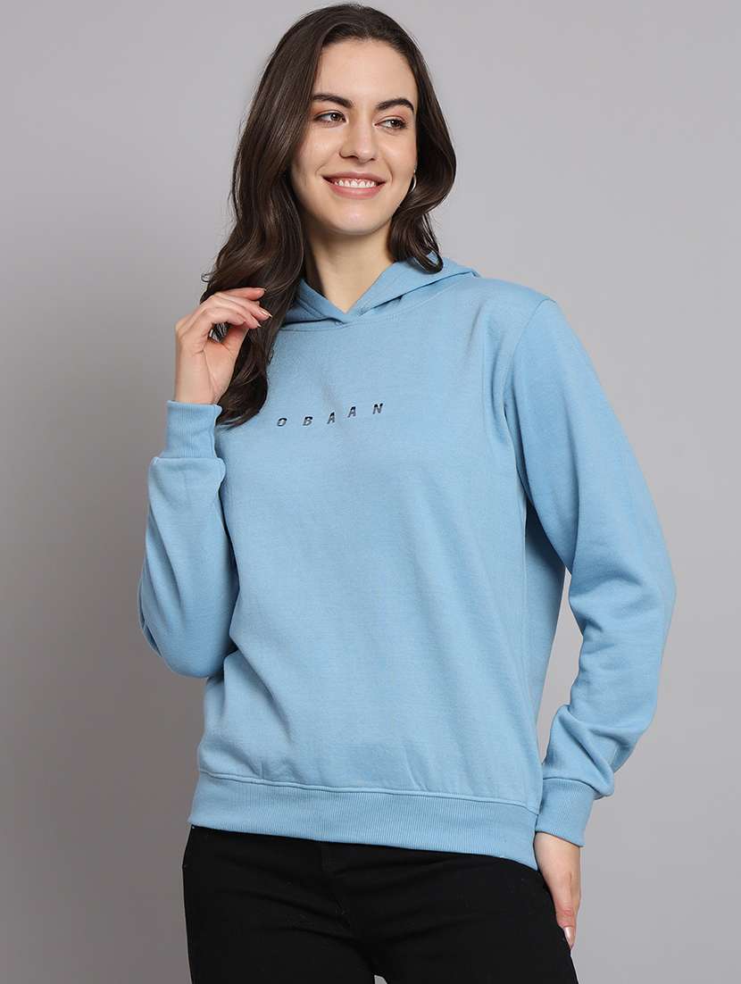 women's chest print sweatshirt