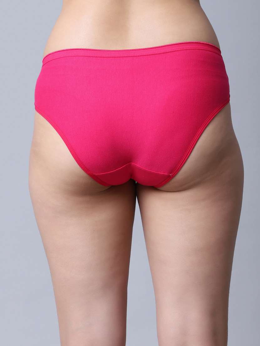 pink cotton hipster panty - 20267546 -  Standard Image - 2
