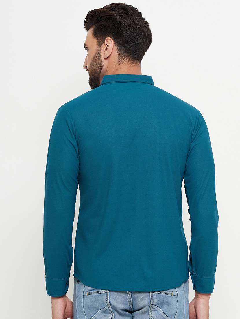 mens solid casual shirt - 20271727 -  Standard Image - 2