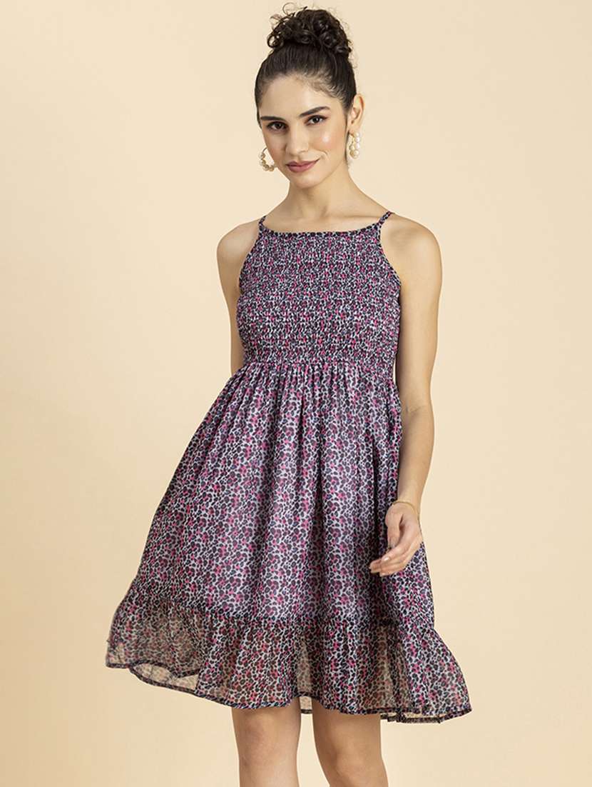 women's ruffle  dress