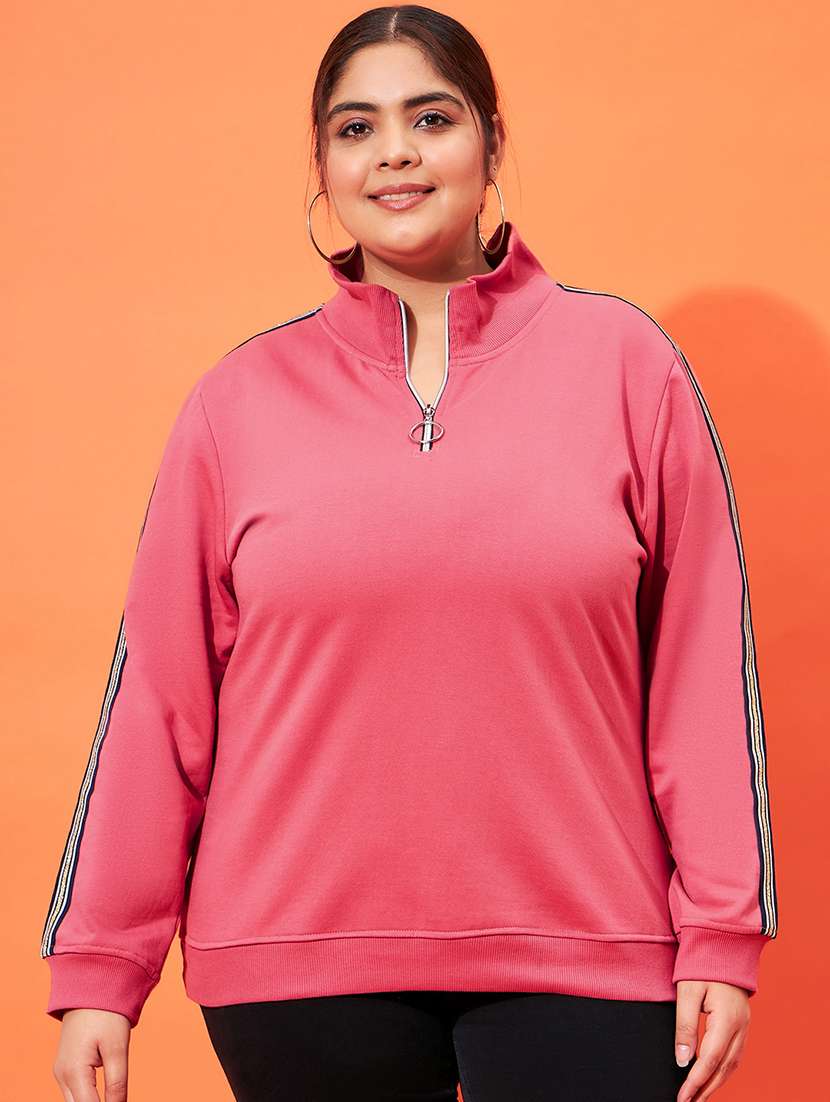 women's striped sweatshirt