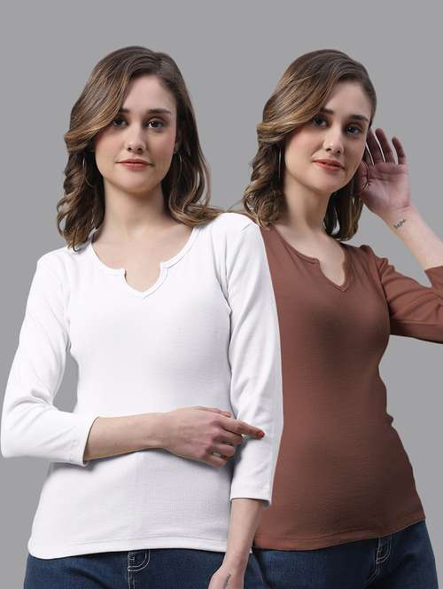 women's tops combo - 20272794 - Standard Image - 0