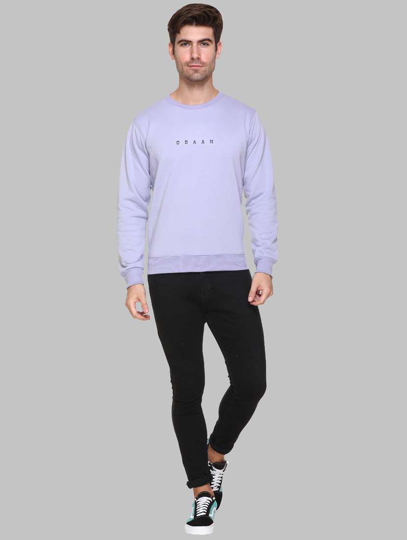 men's chest print sweatshirt - 20274806 -  Standard Image - 2