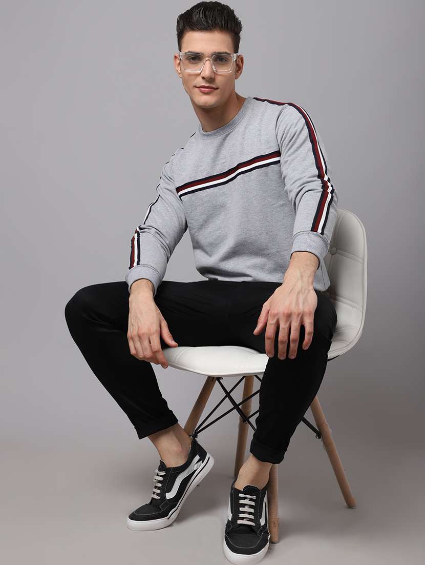 mens striped sweatshirt - 20274820 -  Standard Image - 2