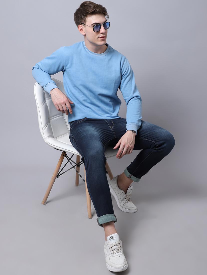 mens plain sweatshirt - 20274840 - Standard Image - 2