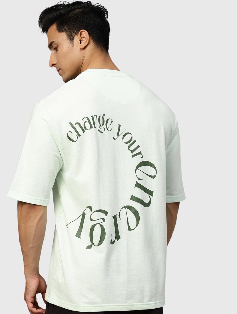 men light green cotton t-shirt - 20280323 - Standard Image - 2