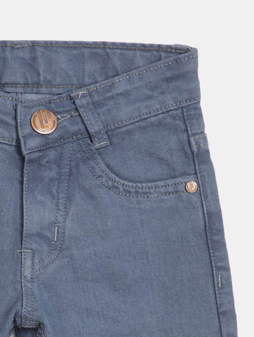 boy's plain slim fit jeans - 20281139 -  Standard Image - 2