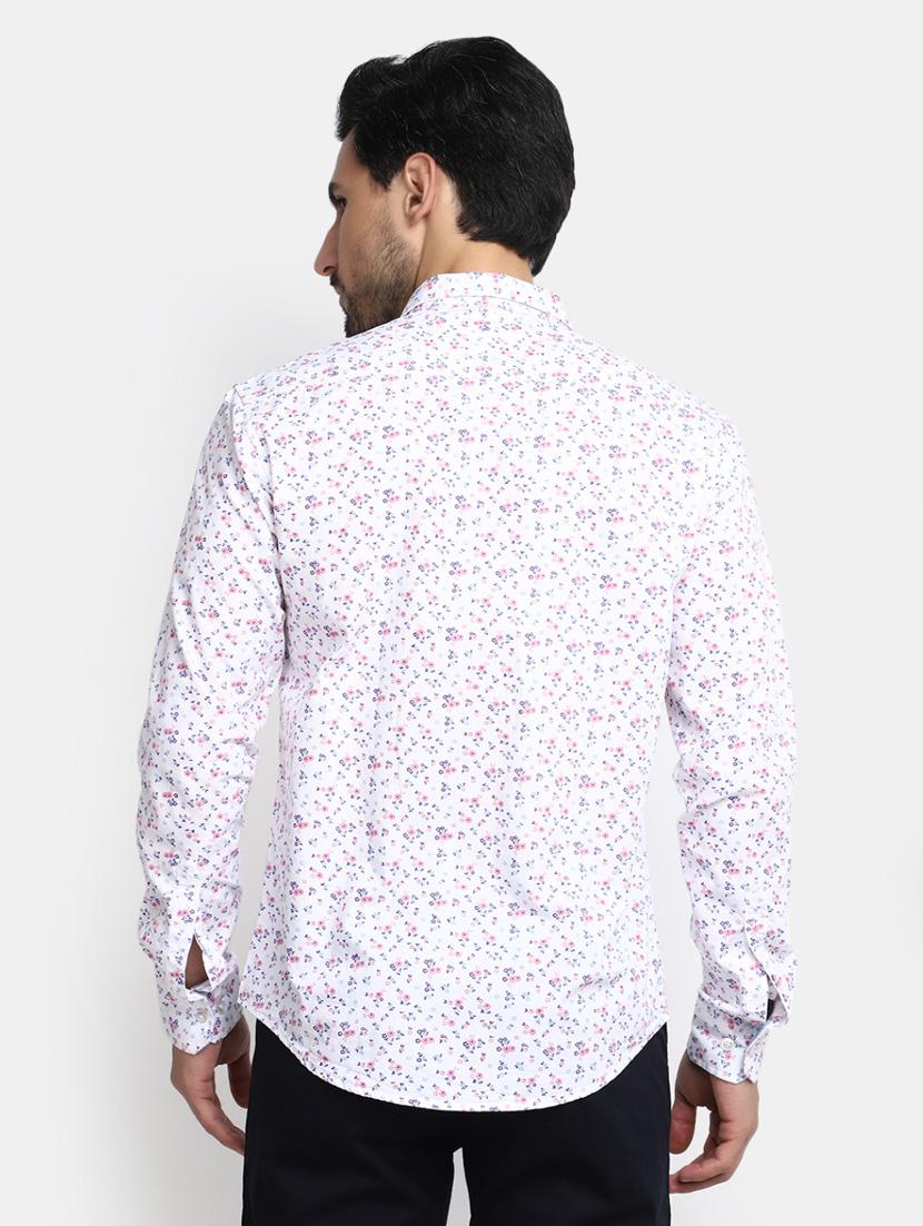 men white regular fit long sleeve casual shirt - 20281510 - Standard Image - 2