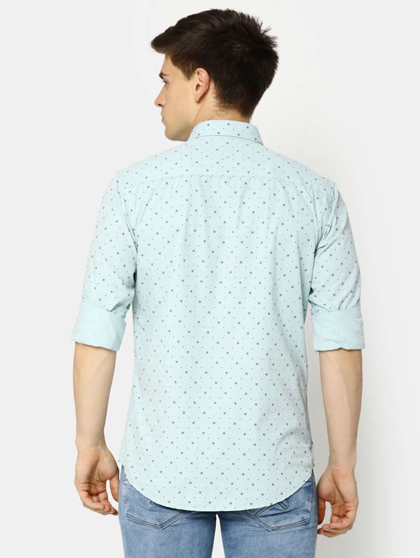 mens polka dots casual shirt - 20281540 -  Standard Image - 2