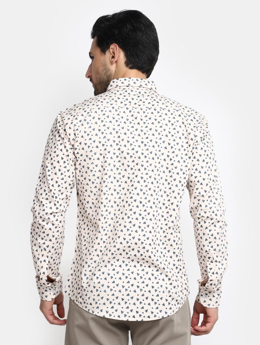 mens printed casual shirt - 20281583 - Standard Image - 2