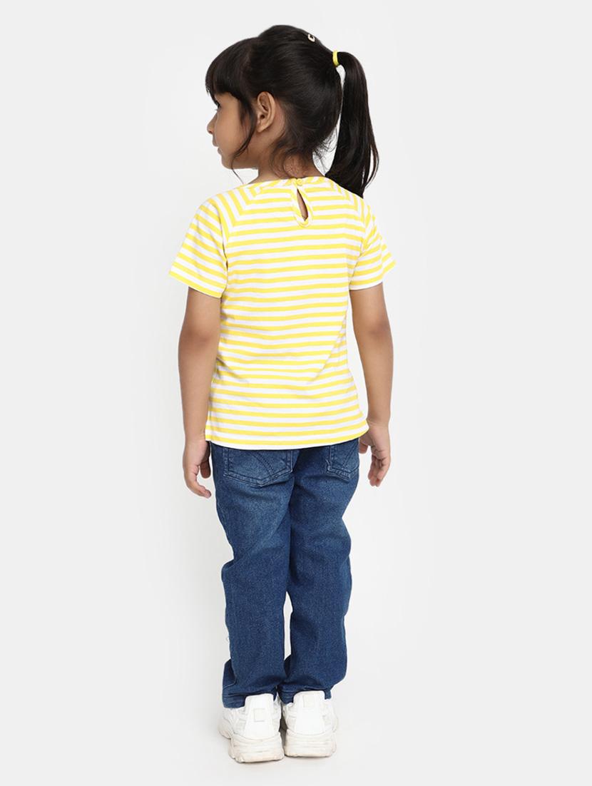 girls multi color cotton twin sets - 20282595 - Standard Image - 2