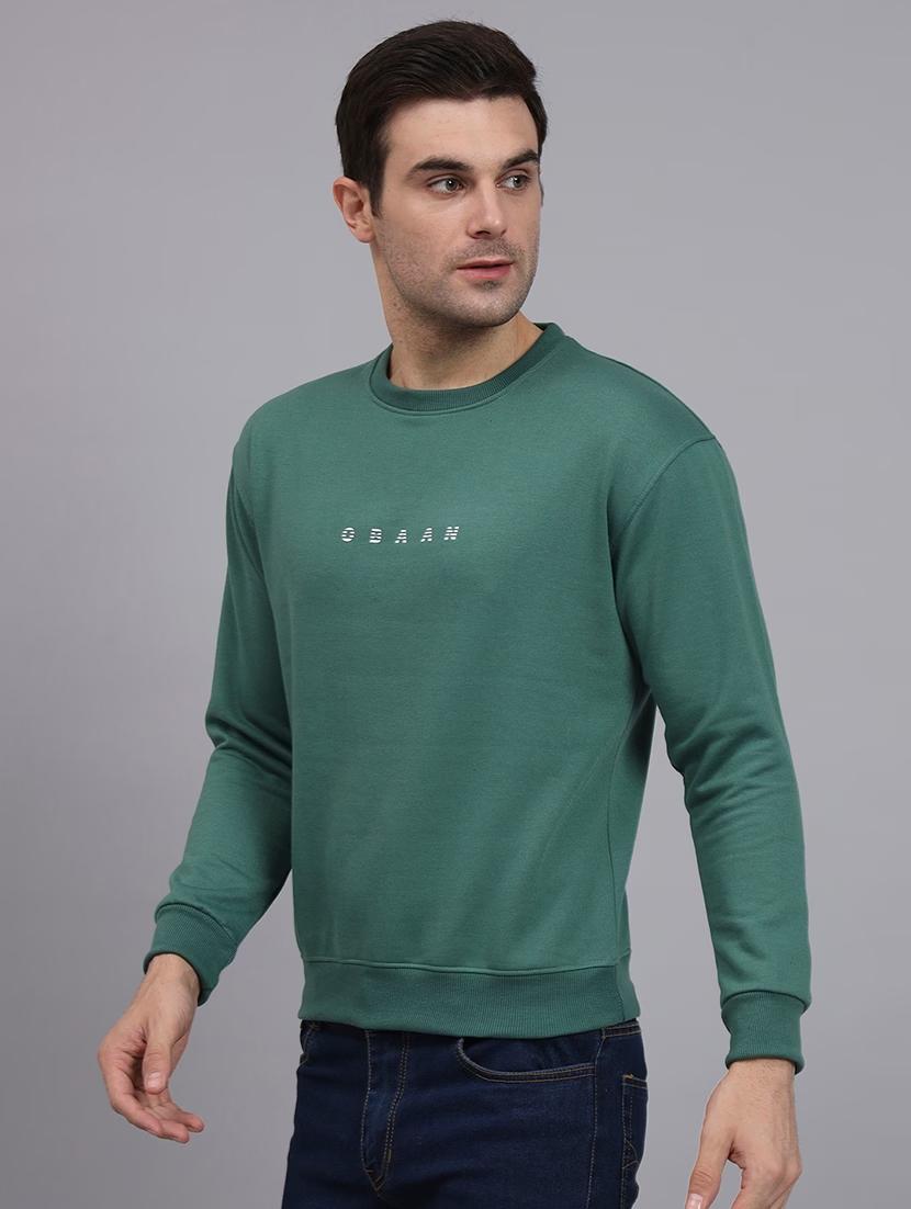 mens chest print sweatshirt - 20284020 - Standard Image - 2