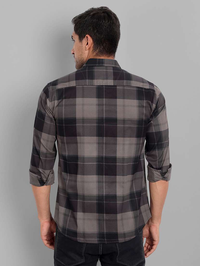 mens checks casual shirt - 20287723 -  Standard Image - 2