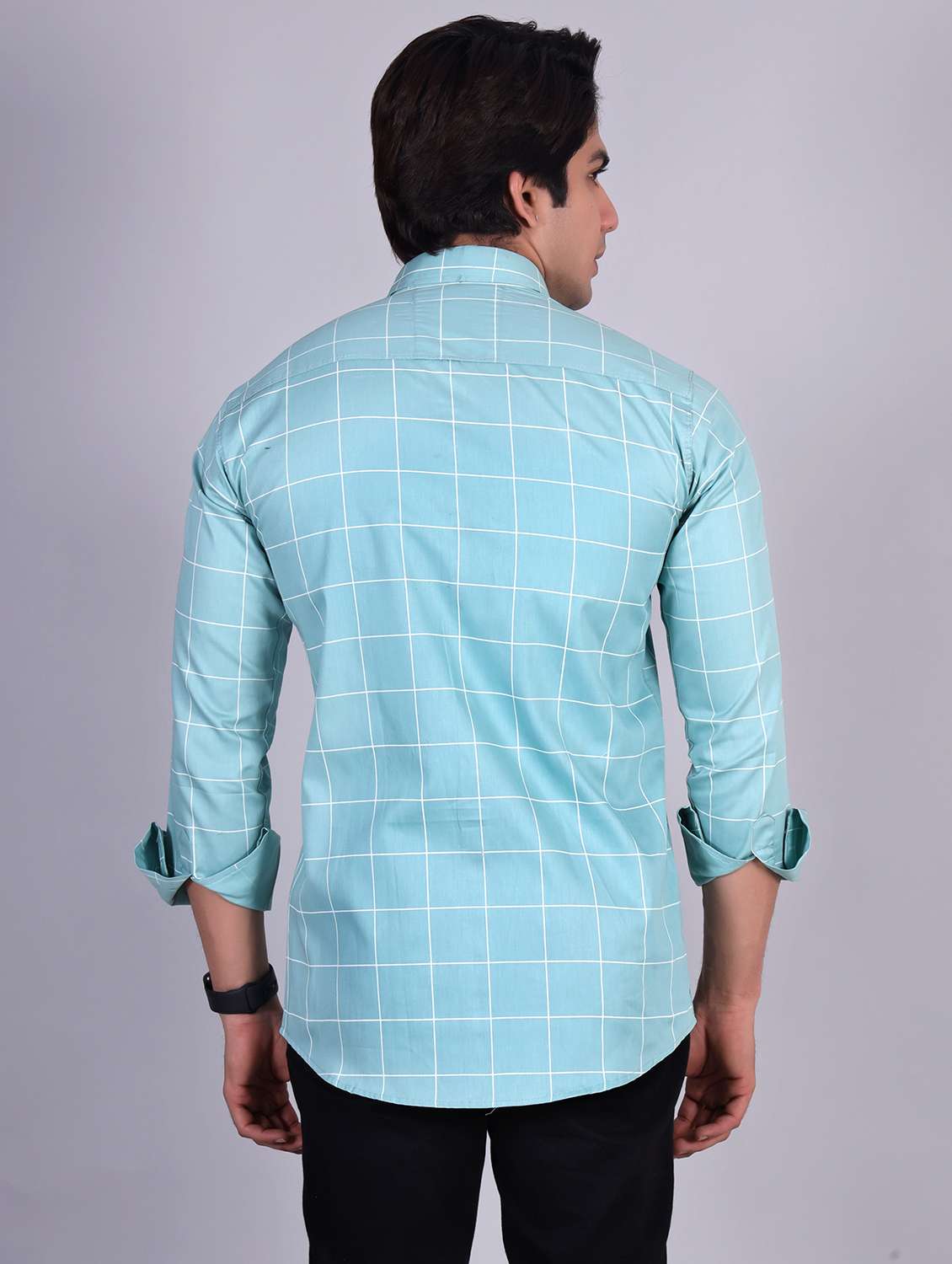 mens checks casual shirt - 20287753 -  Standard Image - 2